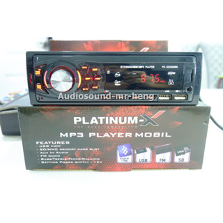 ขายเครื่องเล่น 1 din PLATINUM-X 5520BL สั่งงานผ่านสมาร์ทโฟน  (วิทยุ mp3 usb บลูทูธ พาเวอในตัว) ของใหม่