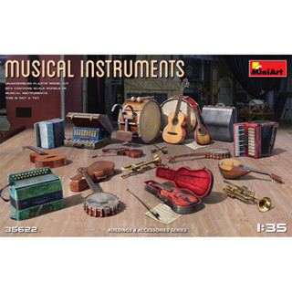 [MiniArt] 1/35 : Musical Instruments [MI 35622]