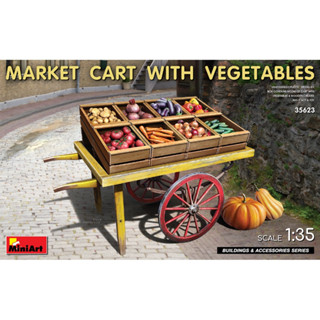 [MiniArt] 1/35 : Market Cart With Vegetables [MI 35623]