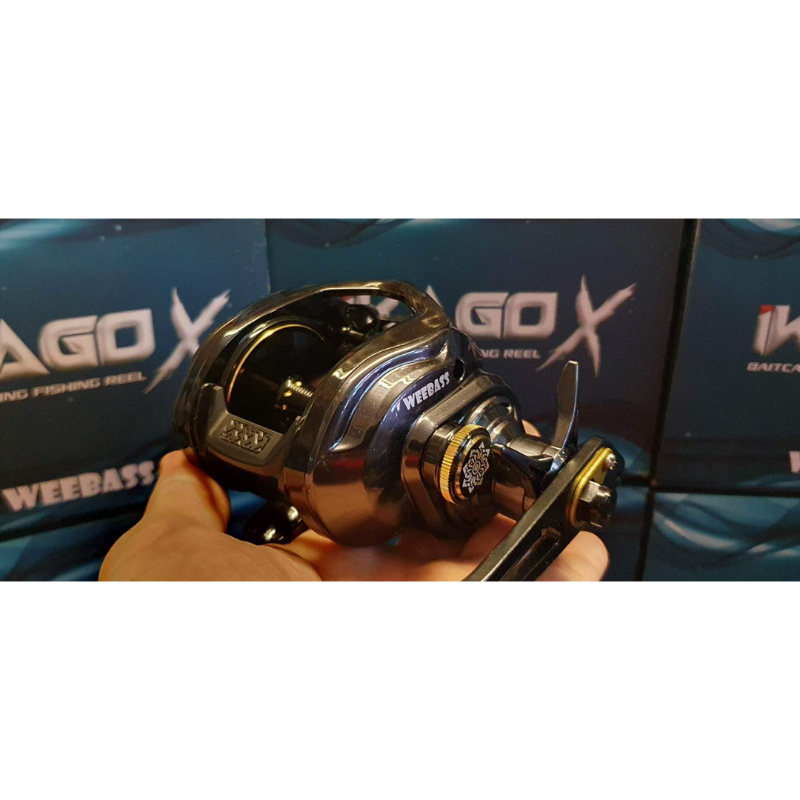 WEEBASS รุ่น IKAGO-X ใหม่ล่าสุด New 2023 รอกจิ๊กเบทคาสติ้งทรงหยดน้ำ