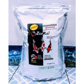 ZenKoi อาหารปลาคาร์ฟ สูตรสมดุล ขนาด 3 กก.