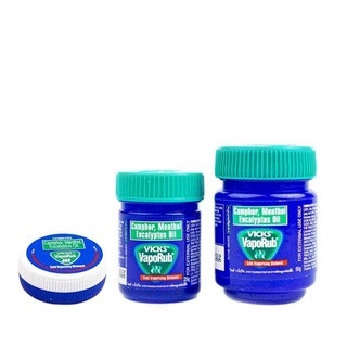 [ยาสามัญประจำบ้าน] Vicks VapoRub วิคส์ วาโปรับ 10/25/50G.