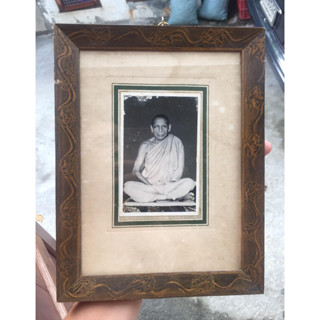 รูปถ่าย หลวงพ่ออุ้ย วัดคอหงษ์ สงขลา หลังจารมือ หายาก