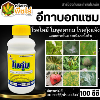 🌽 โบคุ่ม (อีทาบ็อกแซม) 100ซีซี ป้องกันเชื้อรา ราน้ำค้าง ไฟท๊อป