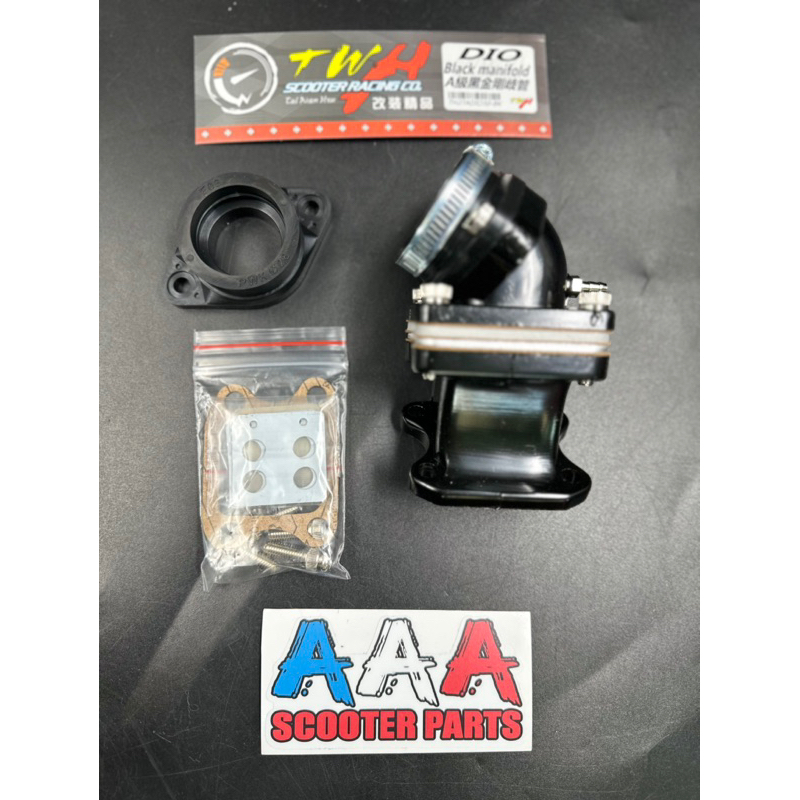 หรีดดำ หรีดดำโอเพ่น TWH Honda DIO สูบตั้ง