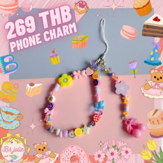 phone charm ลูกปัดจี้เชอร์รี่