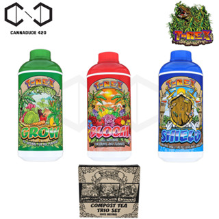 T-Rex GROW SOLUTION ดินปลูกต้นไม้ น้ำหมัก ปุ๋ย GROW - BLOOM - SHIELD | SUPER SOIL บำรุงต้นไม้ เร่งใบ ดอก Fermented Nutri