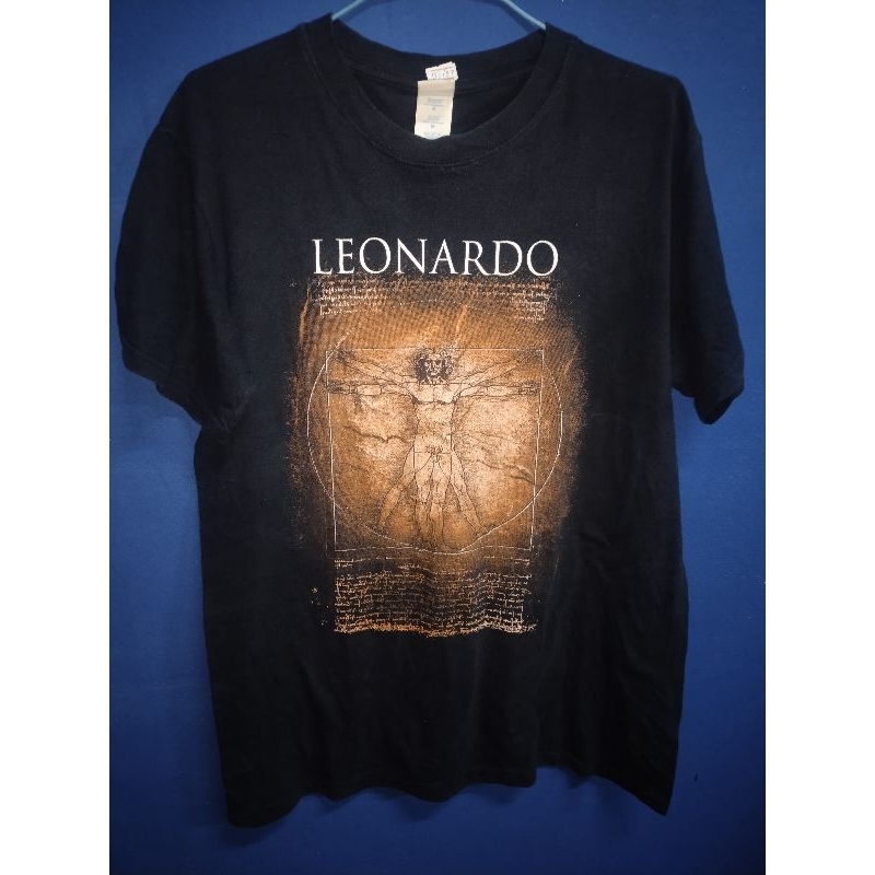 เสื้อยืดวินเทจมือสอง Leonardo ป้ายGildan
