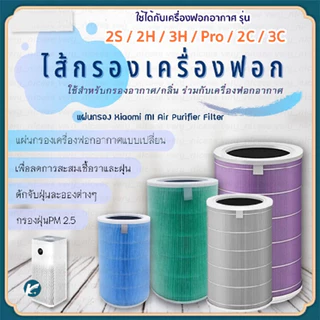 【KC】ไส้กรองอากาศ Xiaomi Hepa H13 Purifier Filter ไส้กรองxiaomi รุ่น2S 2C 2H Pro 3C 3H แผ่นกรองต้านเชื้อแบคทีเรีย