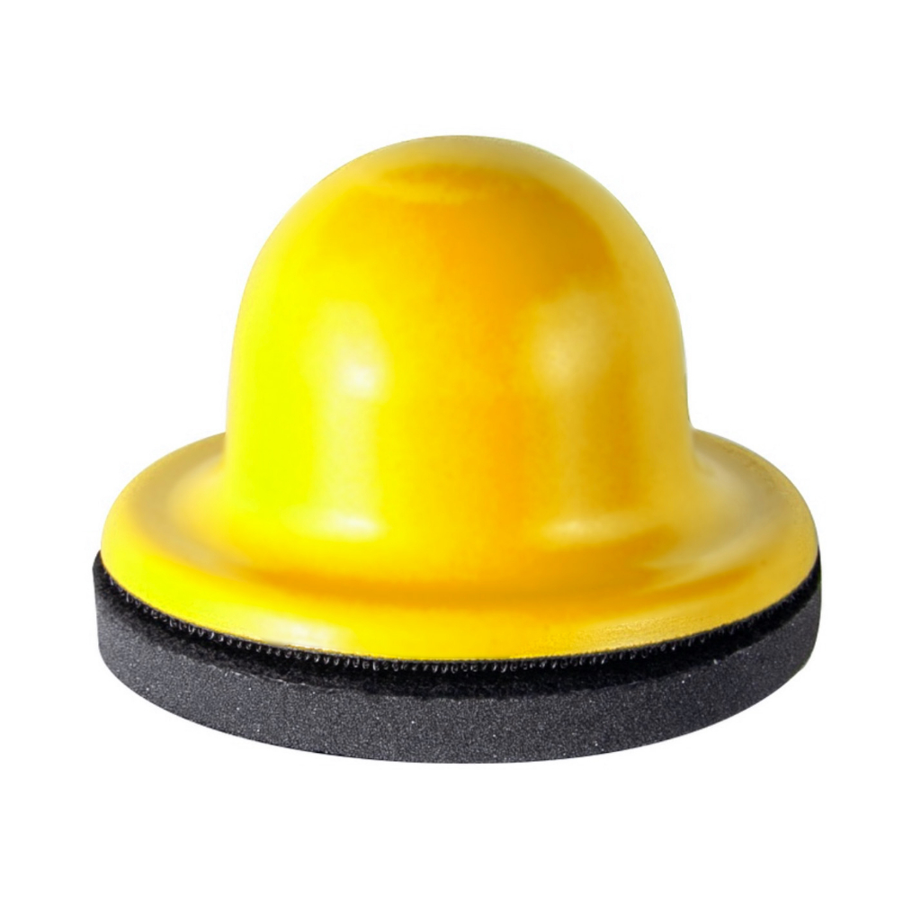 ฟองน้ำลงแว็กซ์ พร้อมด้ามจับ Hand Wax Sponge ขนาด 4″