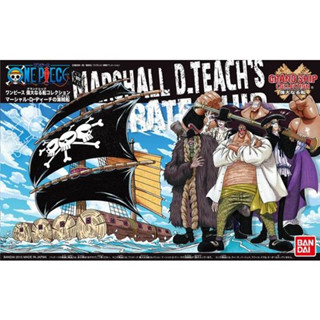 Bandai พลาโม เรือ มาร์แชลล์ ดี. ทีช วันพีซ GRAND SHIP COLLECTION MARSHALL D. TEACH S SHIP พร้อมส่ง