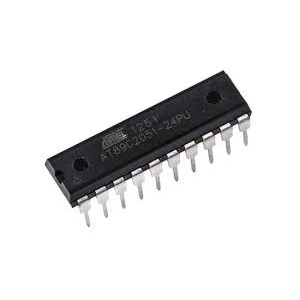 1pcs Microchip AT89C2051-24PU, 8bit 8051 Microcontroller, AT89, 24MHz, 2 kB Flash, 20-Pin PDIP