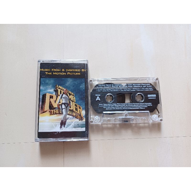 เทปเพลง Ost. Lara Croft Raider the cradle of life