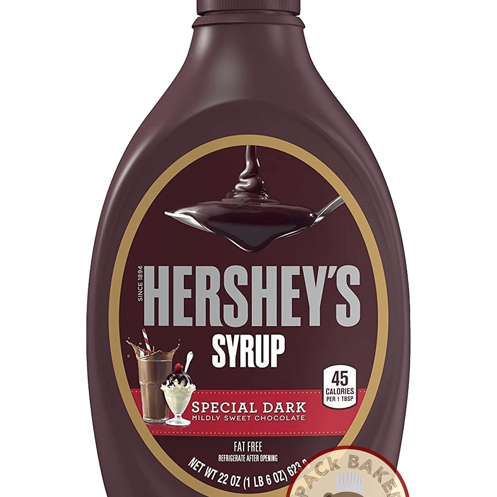 (สลากขอบทอง) เฮอร์ชีส์ ไซรัป สเปเชียล ดาร์ค / Hershey's Special Dark Syrup / 623g