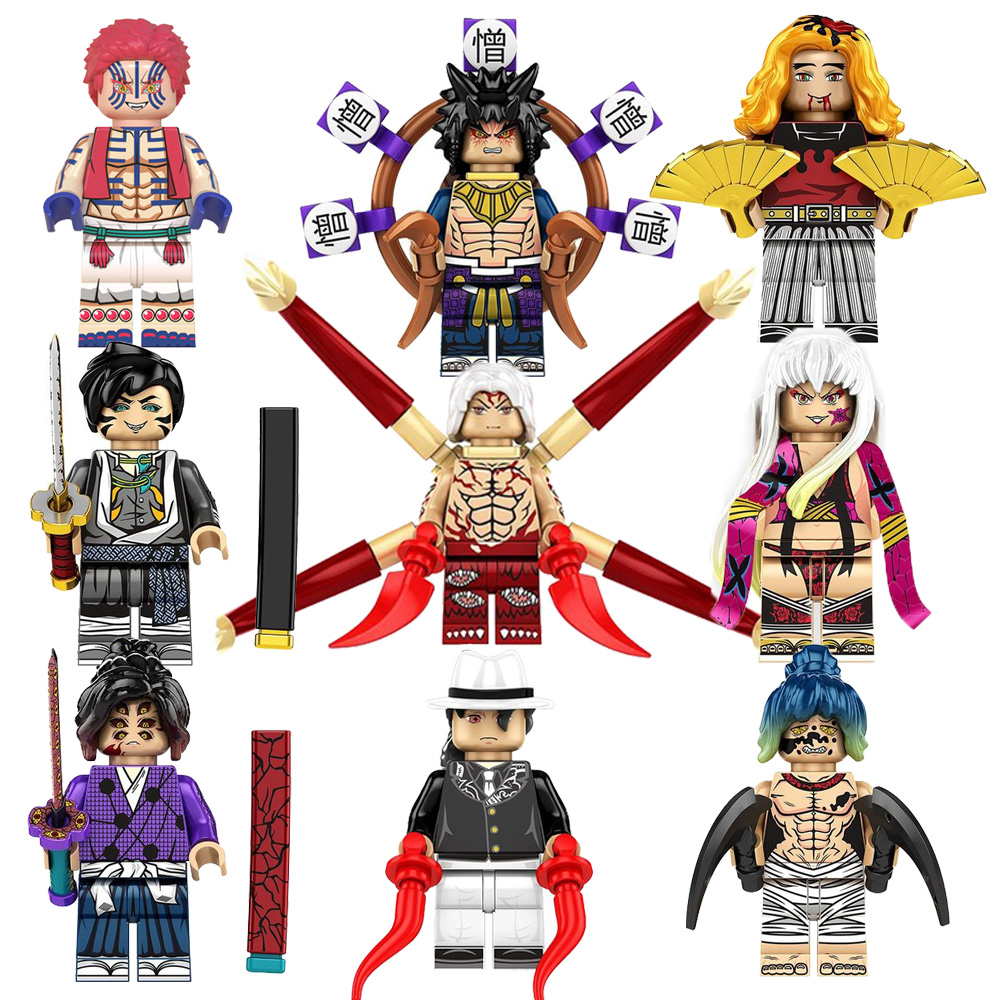 บล็อกตัวต่อดาบพิฆาตอสูร  demon slayer บล็อกตัวต่อดาบพิอสูร ดาบพิฆาตอสูร ตัวต่อดาบพิฆาต สิบสองอสูร