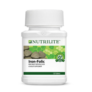 Amway NUTRILITE Iron Folic (120 tab) แอมเวย์ นิวทริไนท์ สปิแนช พลัส ผักโขม