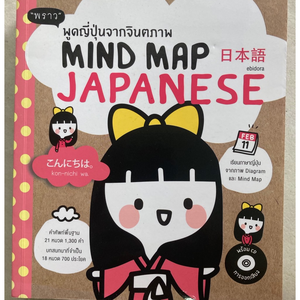 Super easy to use Japanese word book, mind map, Japanese learning