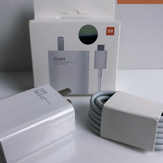 สายชาร์จเร็ว Xiaomi 55W GaN สายชาร์จ 6A Type-C หัวชาร์จ Redmi Adapter Quick Charge