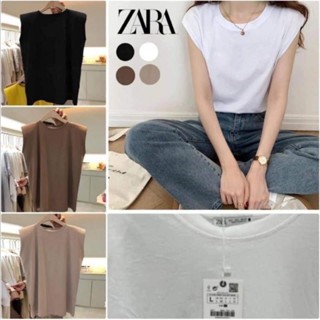 เสื้อแขนกุด​ Zara​ งานใหม่​ ป้ายห้อย