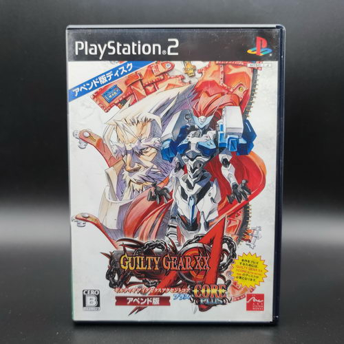 Guilty Gear XX Accent Core Plus - Append Edition แผ่นสภาพดี PlayStation 2 PS2