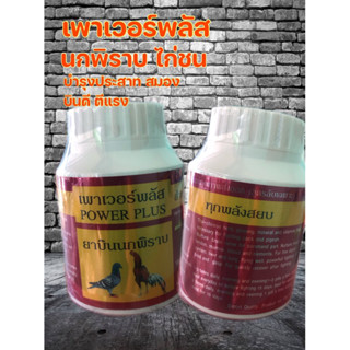 เพาเวอร์พลัส ไก่ชน นกพิราบ บินดี ตีแรง