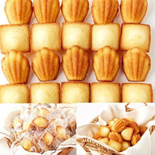 Factory 5×5 Moist Petite Financier &amp; Fluffy Petite Madeleine 50 ชิ้น [ส่งตรงจากญี่ปุ่น]