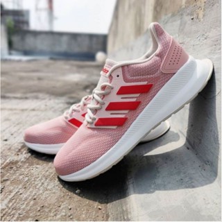 adidas running women runfalcon pink uk5.5 รองเท้าผ้าใบวิ่งสีชมพู