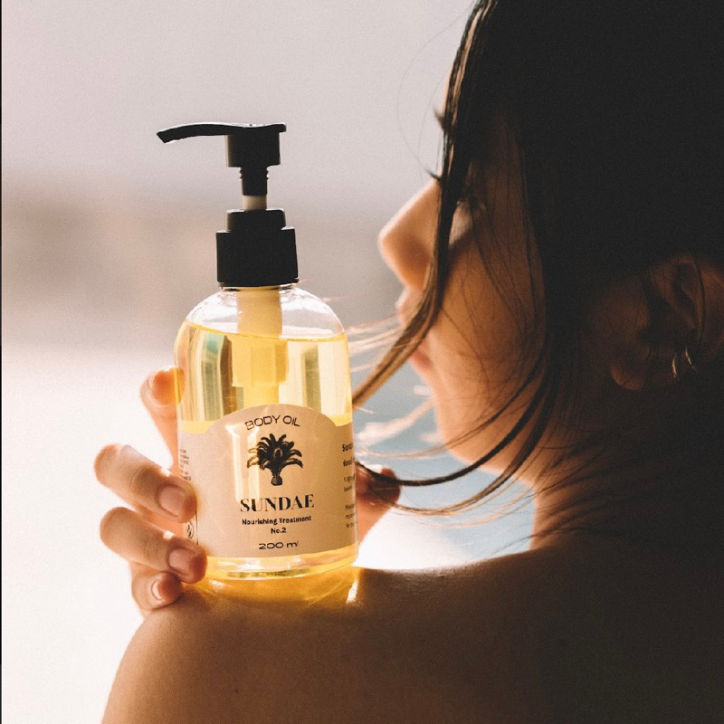 ออยบำรุงผิว Body oil SUNDAE Body oil 200 ml