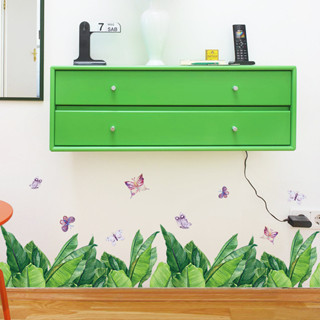 สติ๊กเกอร์ติดผนัง wall sticker pvc ต้นไม้ ดอกไม้ ลายนก ทะเล สติ๊กเกอร์แต่งบ้าน สติกเกอร์แต่งห้อง วอลเปเปอร์ SK7201