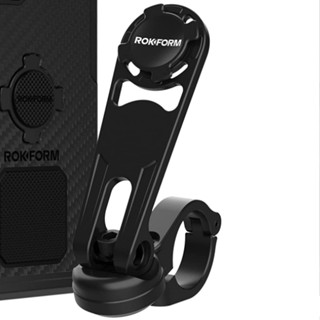 Rokform แบรนด์แท้อเมริกา ที่ยึดโทรศัพท์ ติดบาร์ อลูมิเนียมเกรดเครื่องบิน ที่จับมือถือ สำหรับมอเตอร์ไซค์ จักรยาน พร้อมติด