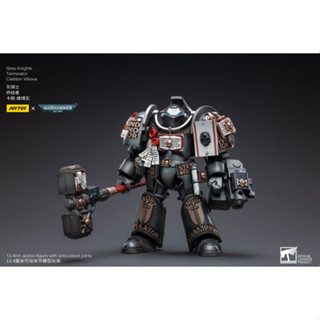 [พร้อมส่ง]JOYTOY: Grey Knights Terminator Caddon Vibova JT3228 แอคชั่นฟิกเกอร์