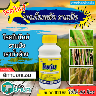 🌾 โบคุ่ม (อีทาบ็อกแซม) ขนาด 100ซีซี ป้องกันเชื้อรา ราน้ำค้าง ไฟท๊อป