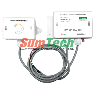 CO2 + Temperature + Humidity Sensor transmitter RS485 output (CTH-2000) (ไม่รวม V.A.T)