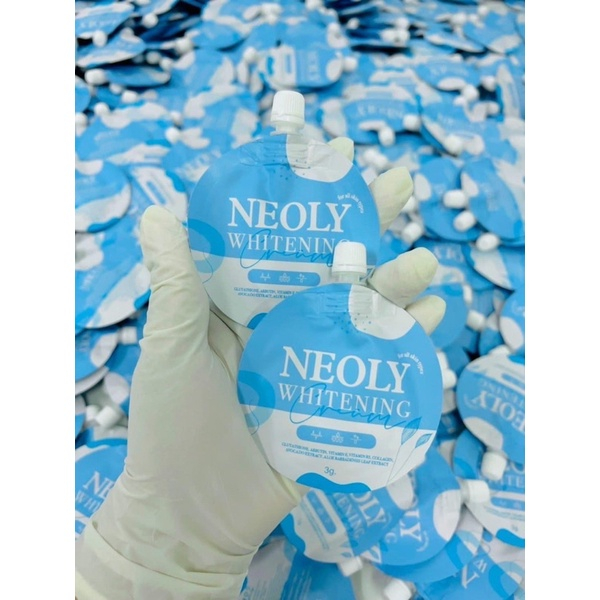 นีออลี่ครีมออแกนิค Neoly Whitening Cream (แบบซองขนาด 3 กรัม)