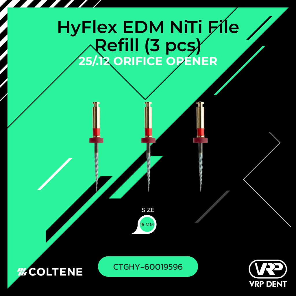 HyFlex EDM Orifice Opener 25/.12 15 mm 3 pcs. CTGHY-60019596