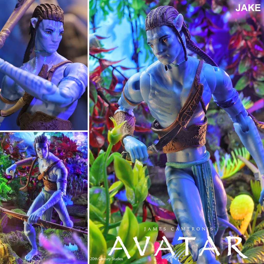 McFarlane Toys Reveals 7 จากหนังดัง Avatar อวตาร Navi Jake Sully เจค ซัลลี โมเดล การ์ตูน Action Figu