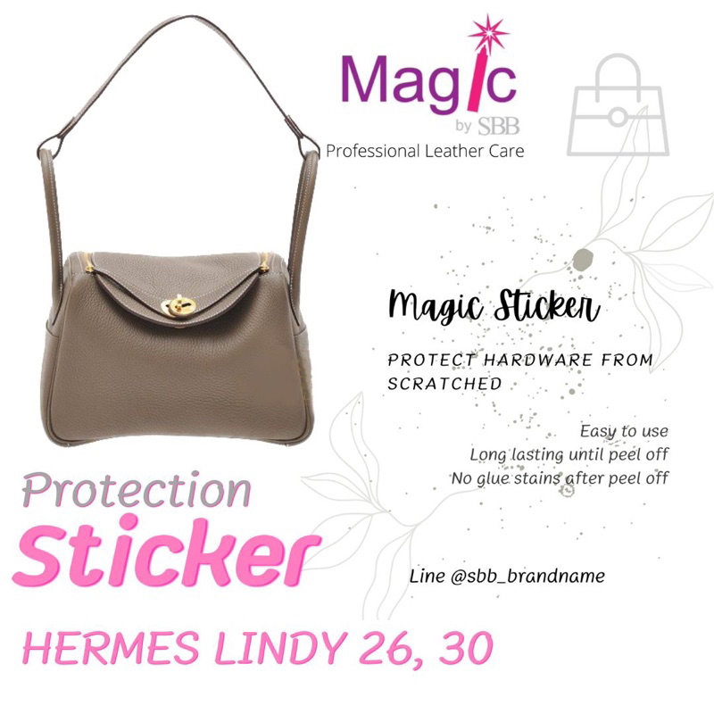 ฟิล์มกันรอย สติ๊กเกอร์กันรอย Hermes Lindy Mini, 26, 30, 34 ครบชุด