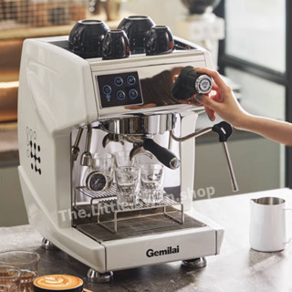 Gemilai เครื่องชงกาแฟระบบ Semi Auto ตั้งค่าเวลาชงได้ Coffee Machine รุ่น CRM 3200C/3200H