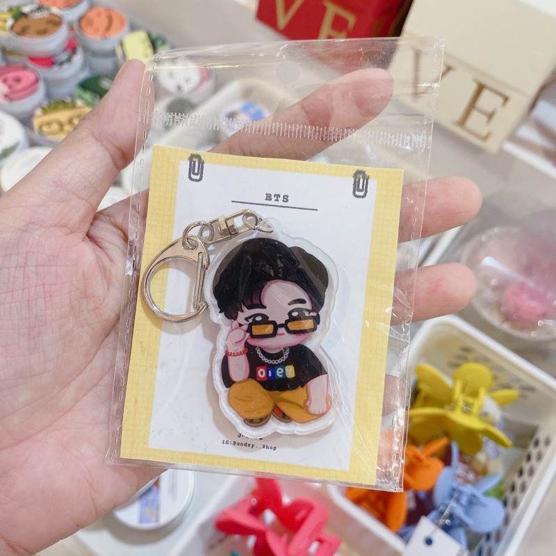 พวงกุญแจ เจโฮ j-hope bts บังทัน ห้อยกระเป๋า