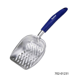 Kanimal ที่ตักทรายแมว ที่ตักอึแมว อลูมิเนียม ใหญ่ ขนาด 36 x 13.5 ซมAluminium Litter Scoop .(ช้อนตักอึแมว)-01231