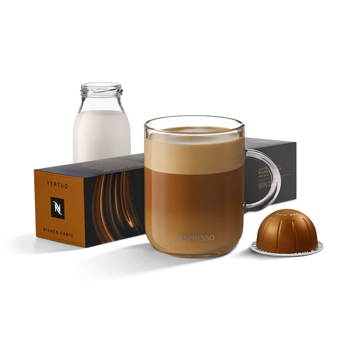 NESPRESSO Vertuo BARISTA CREATIONS Vanilla Coffee Capsule เนสเพรสโซ เวอทูโอ้ วานิลลา กาแฟคั่วบด แคปซูล 10 Coffee Pods