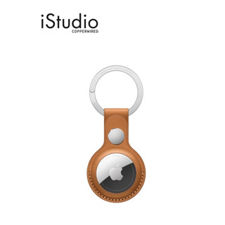 Apple AirTag Leather Key Ring เคส airtags | iStudio by copperwired