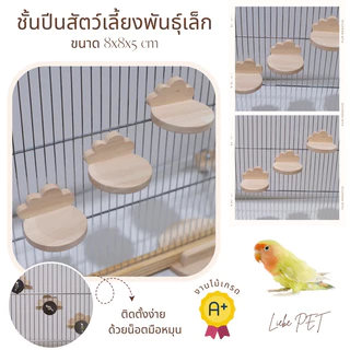 LP138 อุปกรณ์ตกแต่งกรงสัตว์เลี้ยง คอนนก ชิงช้านก บ้านนก บ้านนกยึดกรง โมบายนก ชั้นปีนนก สัตว์เลี้ยงพันธุ์เล็ก แฮมเตอร์