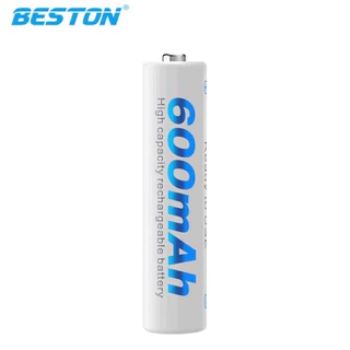 ถ่านชาร์จ AAA BESTON 600mAh 1.2V Ni-MH จำนวน 4 ก้อน ฟรีกล่องใส่ถ่าน คุณภาพสูง ราคาถูก