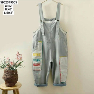 japanese jeans jumpsuit เอี้ยมยีนส์สไตล์ญี่ปุ่น