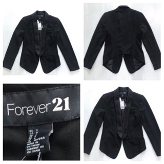 Forever21 สูท เบลสเซ่อร์ สีดำ ของแท้ New มีไซด์เดียว