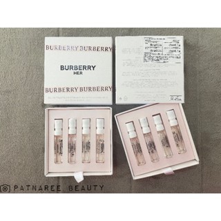 น้ำหอม Burberry Her Vial Set ป้ายไทย