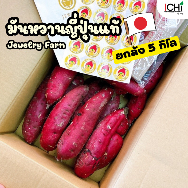 มันหวานญี่ปุ่นแท้🇯🇵จากญี่ปุ่น ยกลัง(5กก.)