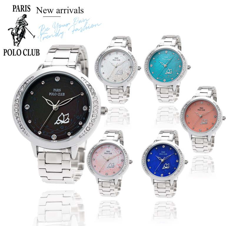 นาฬิกาข้อมือผู้หญิง Paris Polo Club รุ่น PPC-220501L