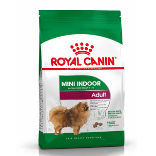 Royal Canin Mini Indoor Adult อาหารเม็ดสุนัขโต พันธุ์เล็ก เลี้ยงในบ้าน อายุ 10 เดือน - 8 ปี ขนาด 500 G